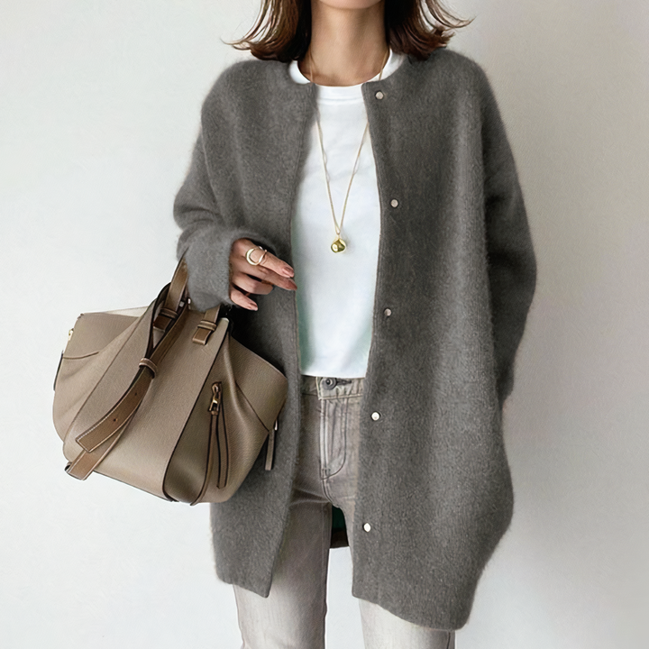 Drune | Strickjacke mit langen Ärmeln und Knöpfen