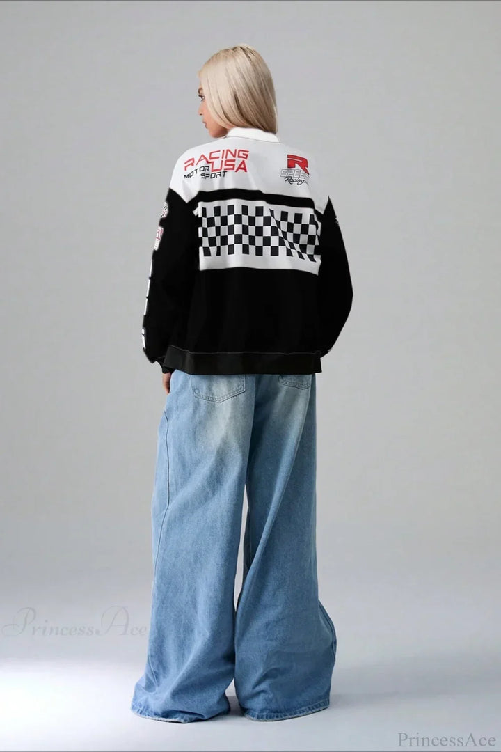 Drune | Druck Langarm Modejacke