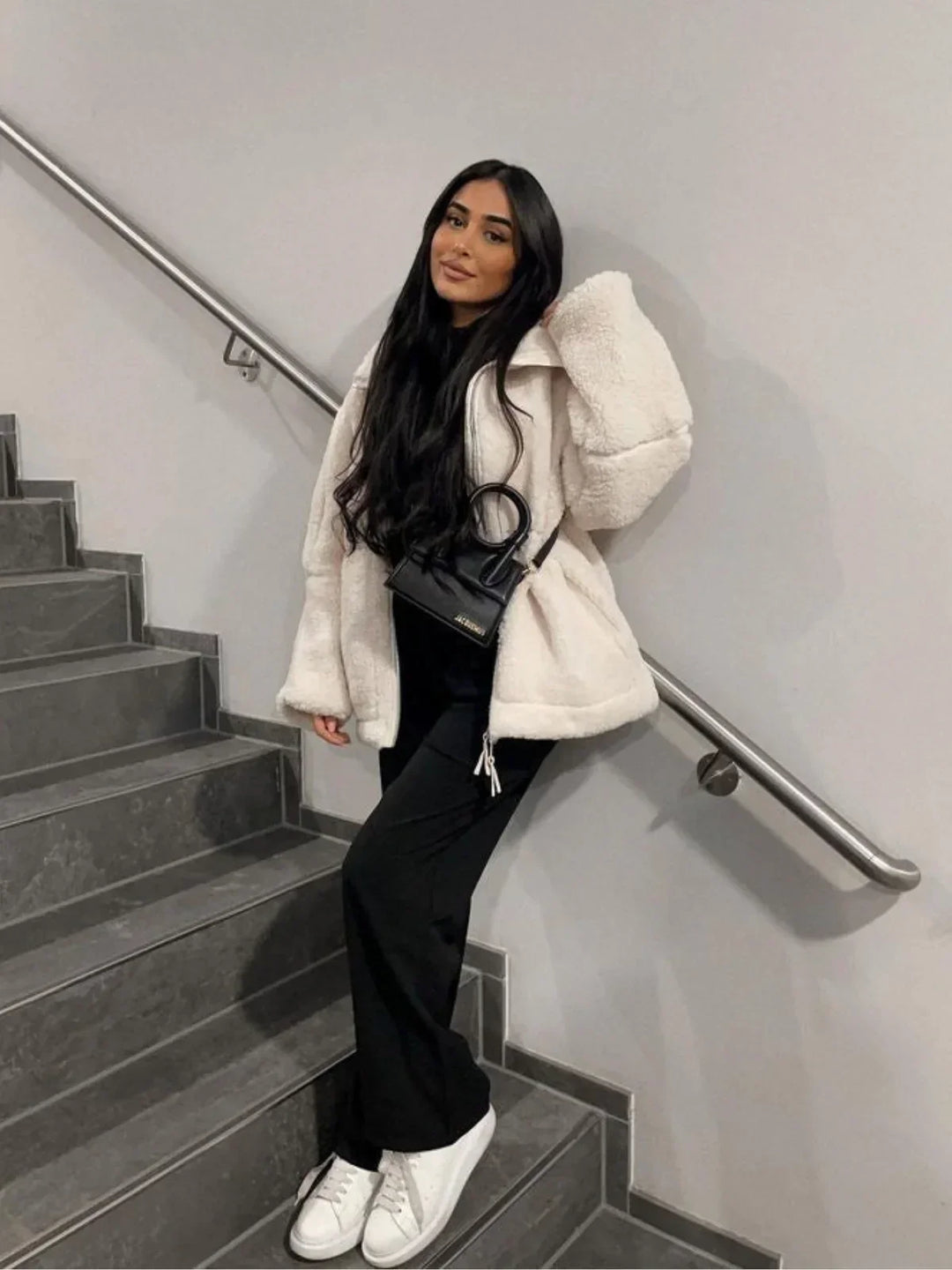 Drune | Woll Rollkragenjacke