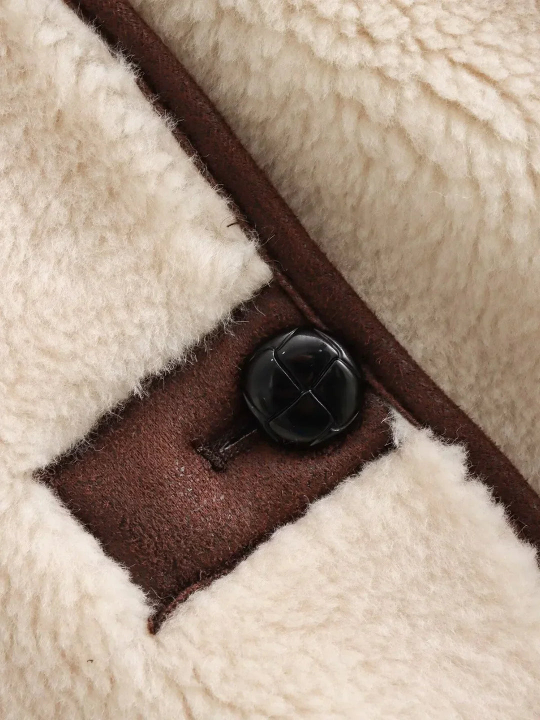 Drune | Shearling Stehkragenjacke