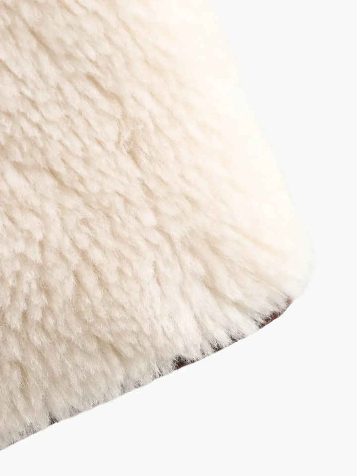 Drune | Shearling Stehkragenjacke