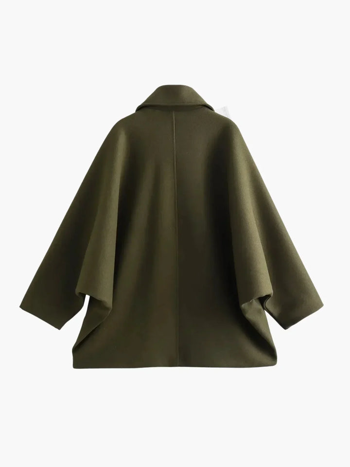 Drune | Umlegekragen Wolljacke