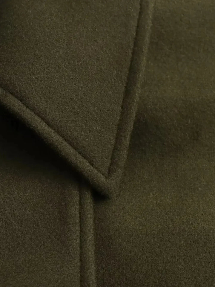 Drune | Umlegekragen Wolljacke