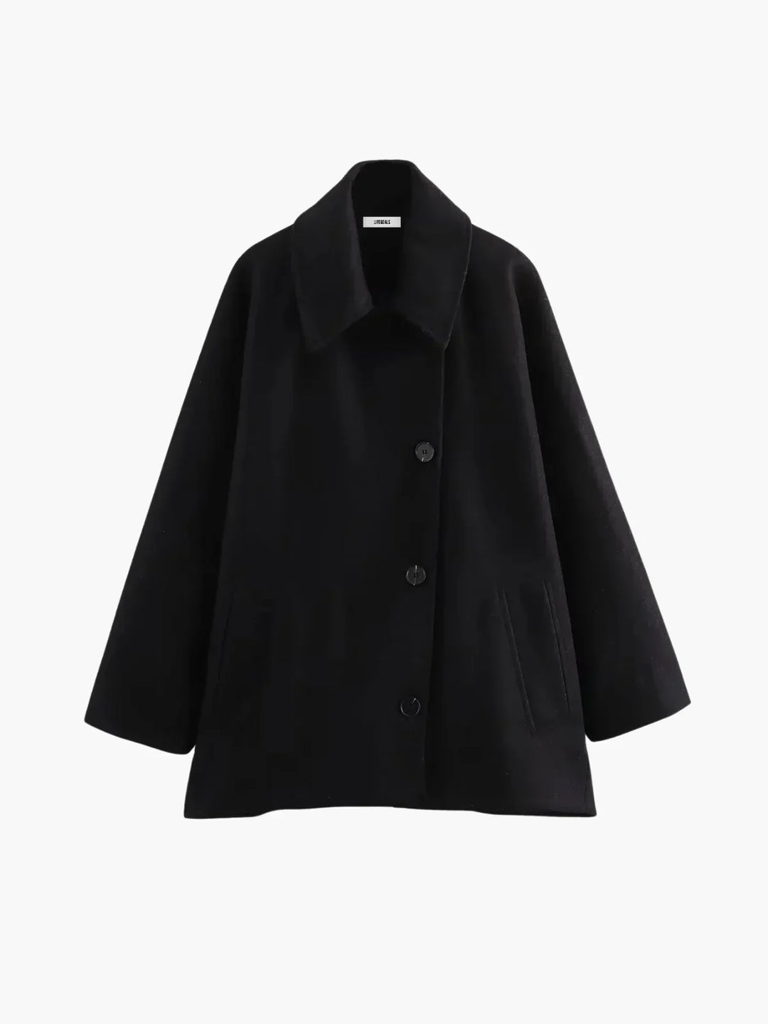 Drune | Umlegekragen Wolljacke