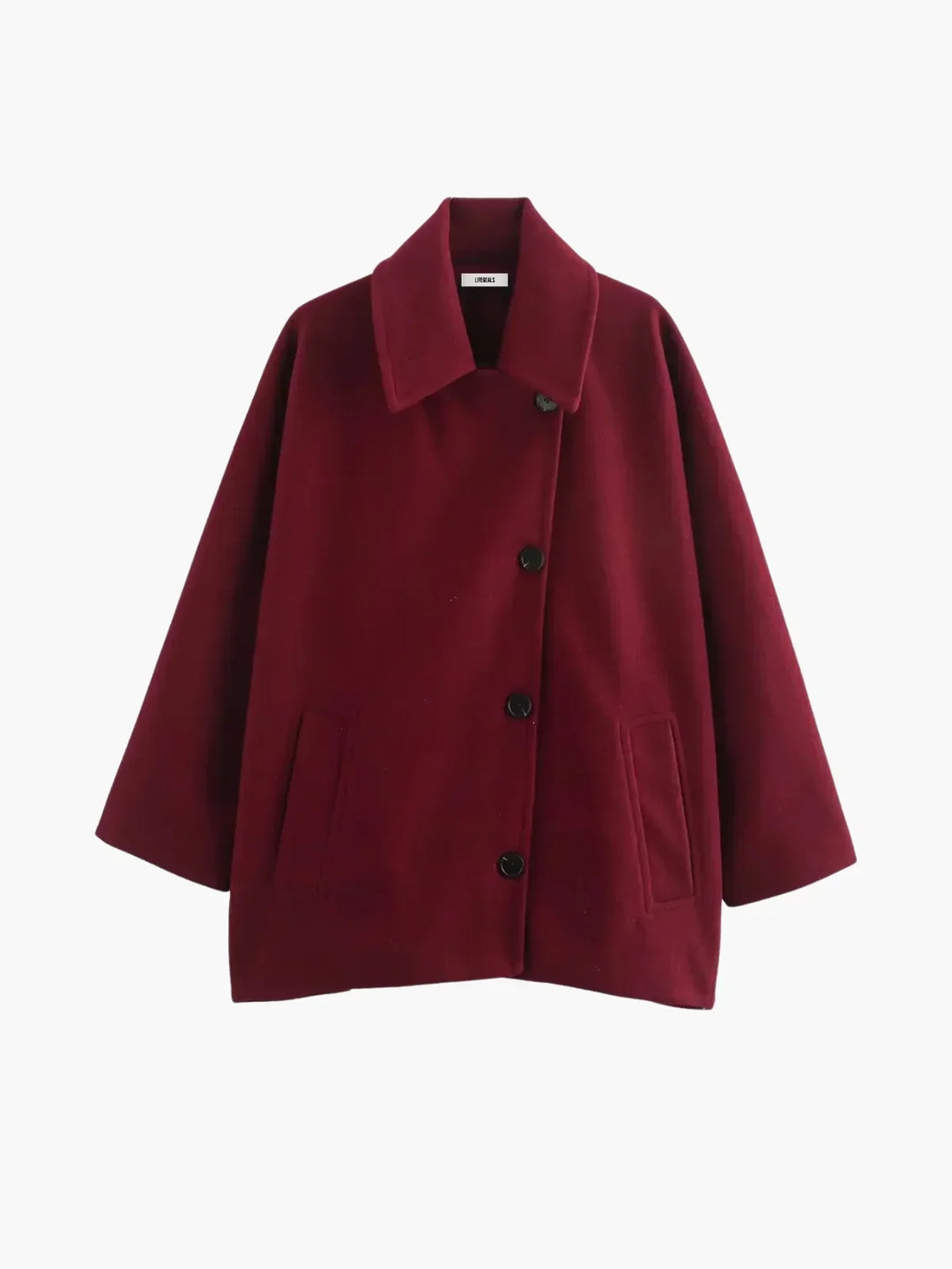 Drune | Umlegekragen Wolljacke