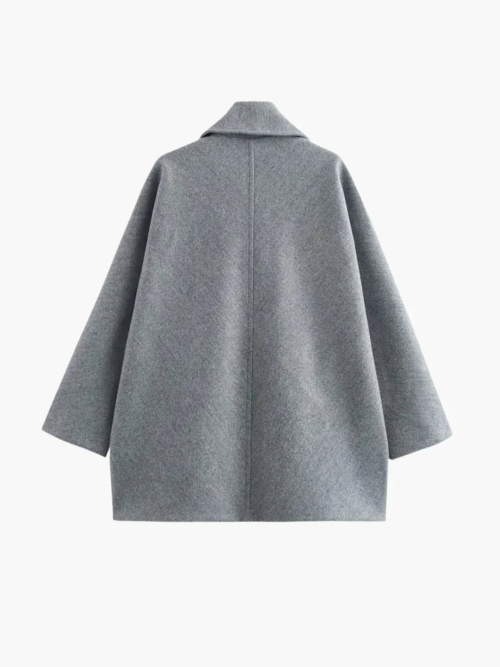 Drune | Umlegekragen Wolljacke