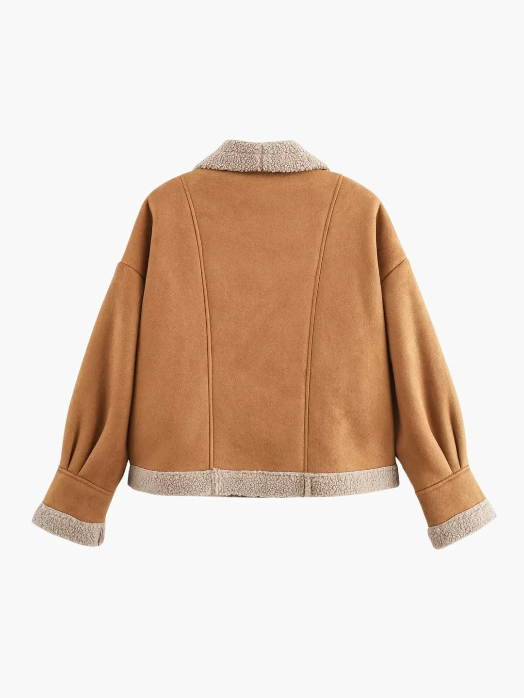 Drune | Sherpa-gefütterte Kunstlederjacke