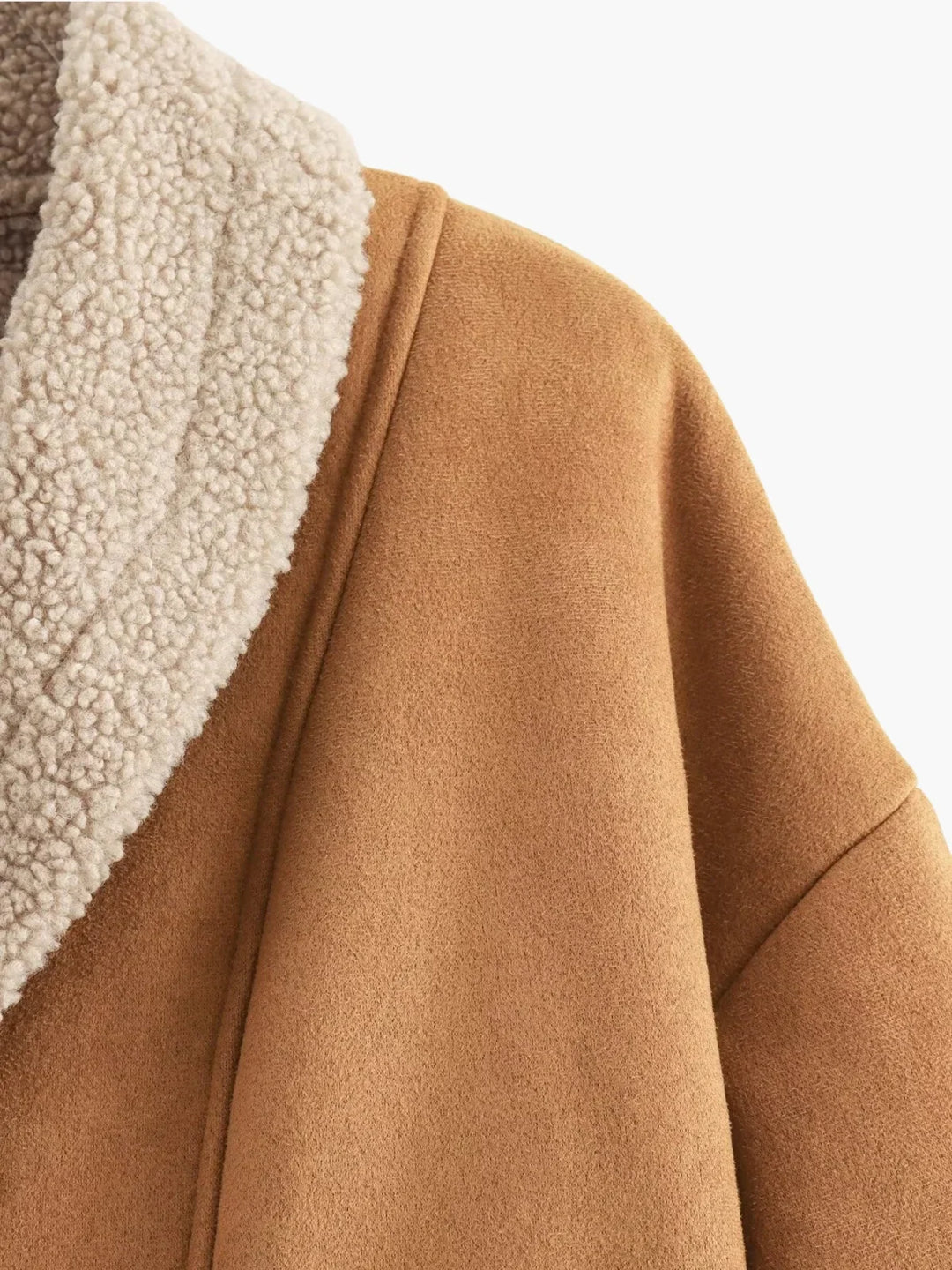 Drune | Sherpa-gefütterte Kunstlederjacke