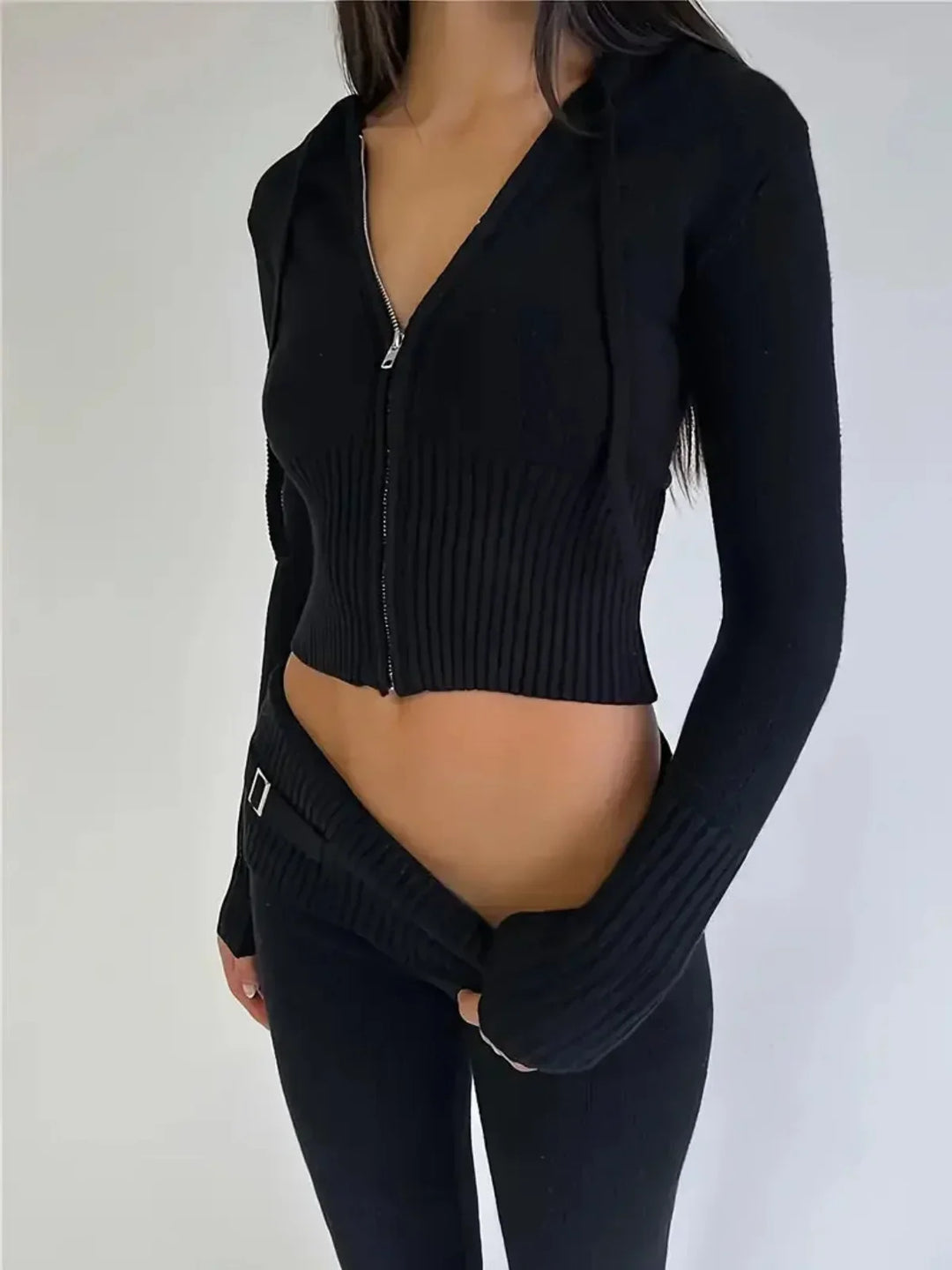 Drune | Up Knit Hoodie und Jogger Set