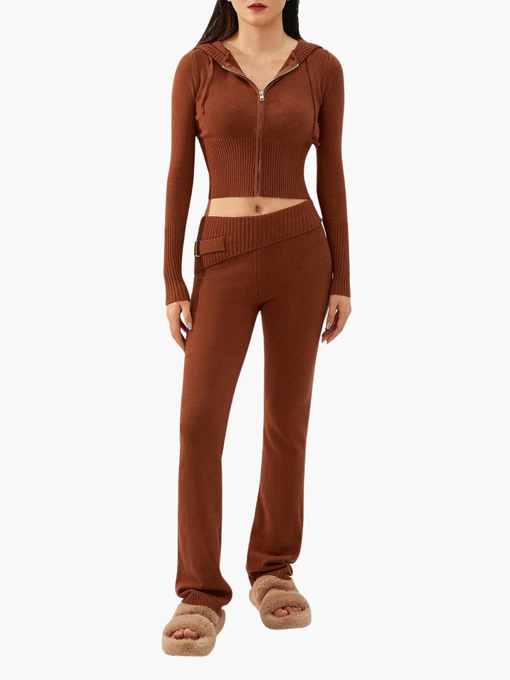 Drune | Up Knit Hoodie und Jogger Set