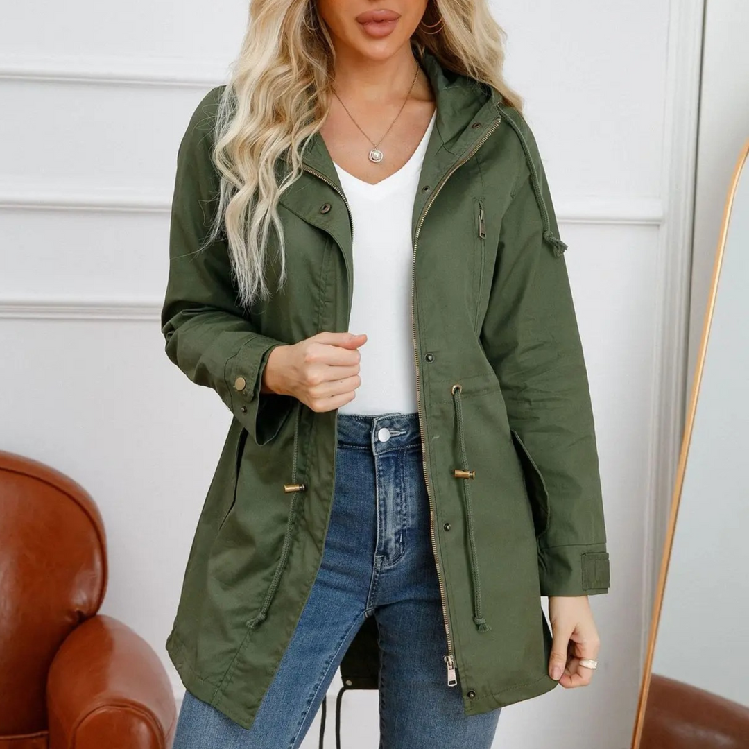 Drune | Leicht & Stilvolle Damen Sommerjacke mit Langer Passform