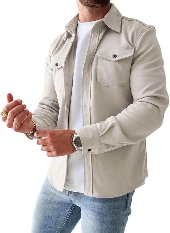 Drune | Baumwollmischung lässige Overshirt