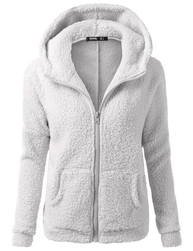 Drune | Weicher Fleece-Cardigan Schön & Warm & Vielseitig