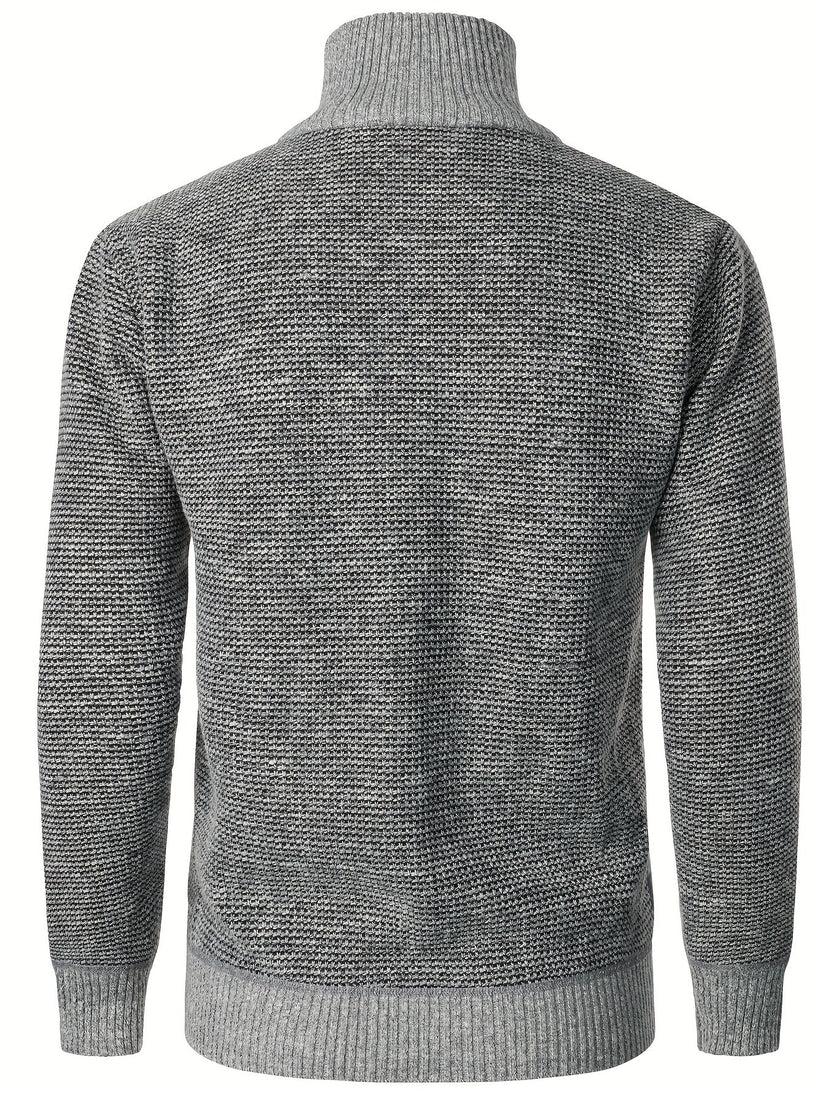 Drune | Zip-Up Rollkragenweste