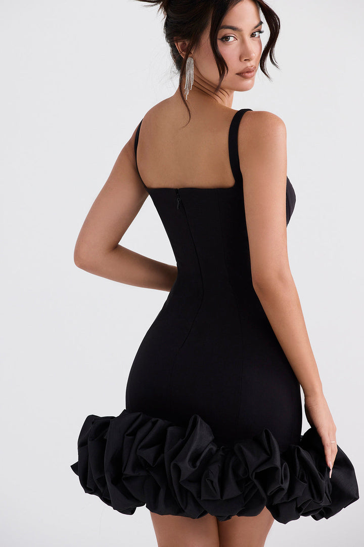 Drune | Ärmelloses Kleid mit Rüschen Am Saum für Frauen