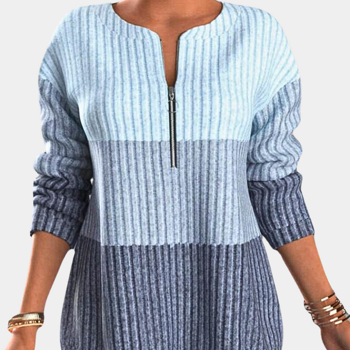 Drune | Warmer Damen Zip-Pullover