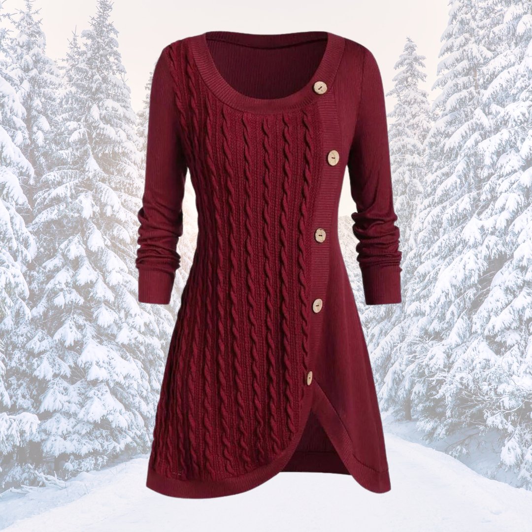 Drune | Warmer und Eleganter Strickkleid