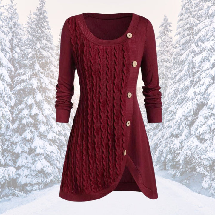 Drune | Warmer und Eleganter Strickkleid