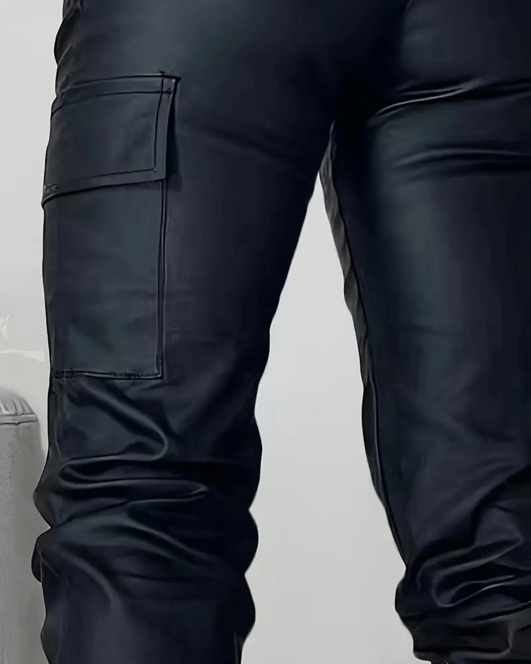 Drune | Leichte Kunstlederhosen