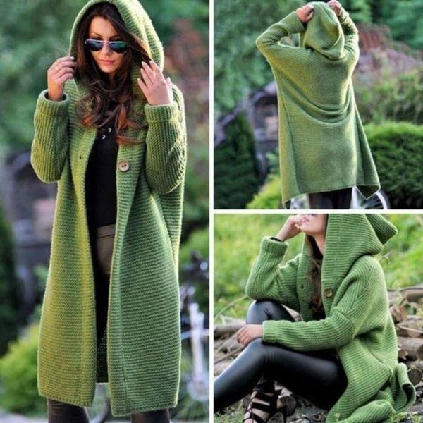 Drune | Trendy Weste mit Kapuze für Damen