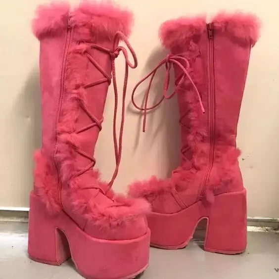 Drune | Neue Winter Frauen Schnee Stiefel Plattform  (Saison 2)