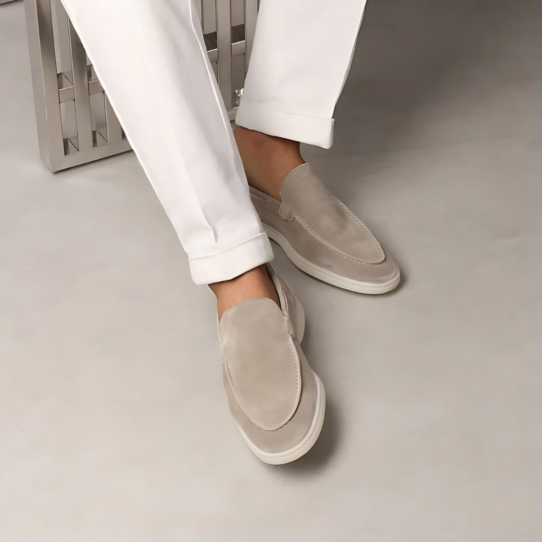 Drune | Hochwertige Herren Loafer Aus Wildleder