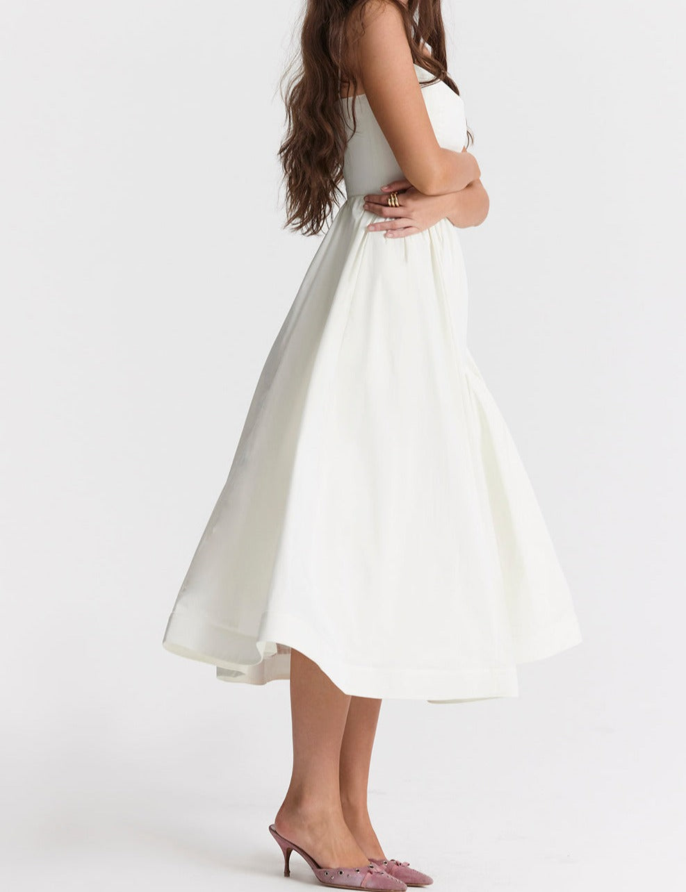 Drune | Elegantes Midikleid Look