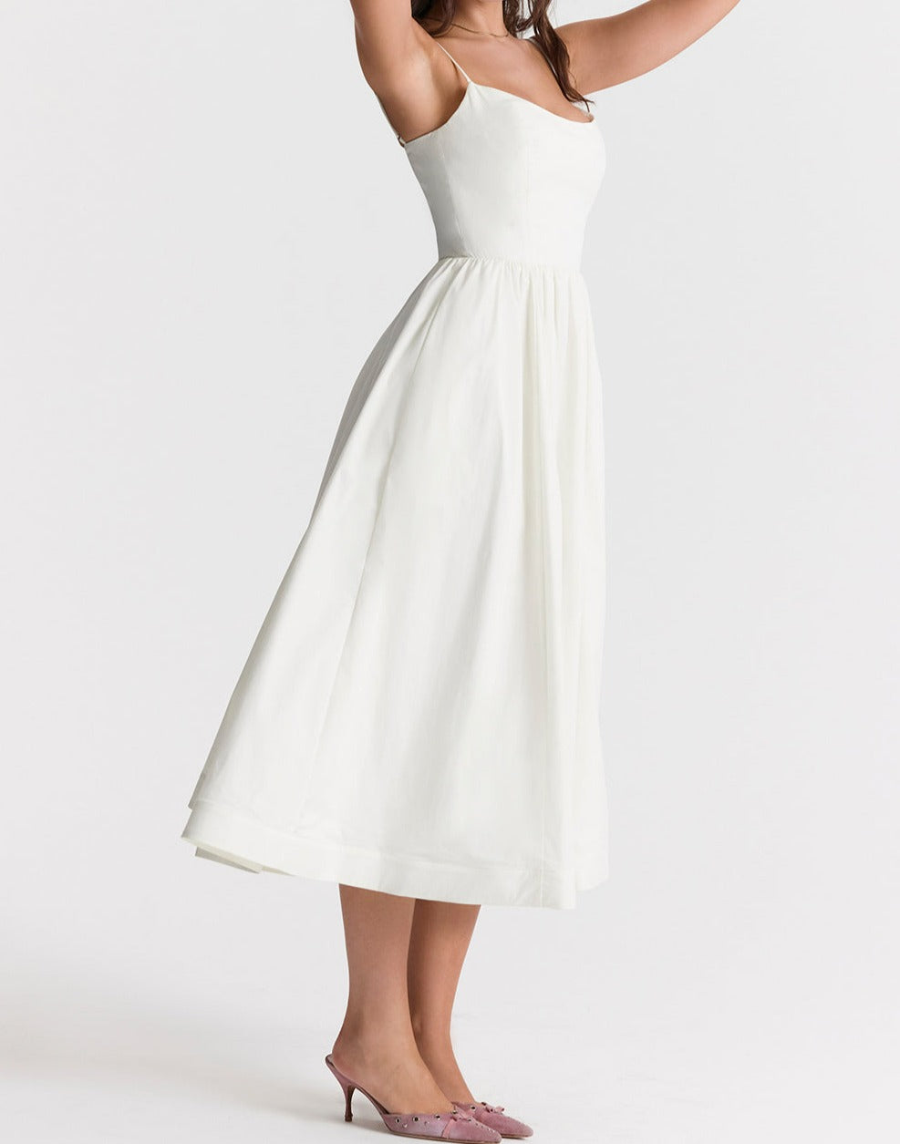 Drune | Elegantes Midikleid Look