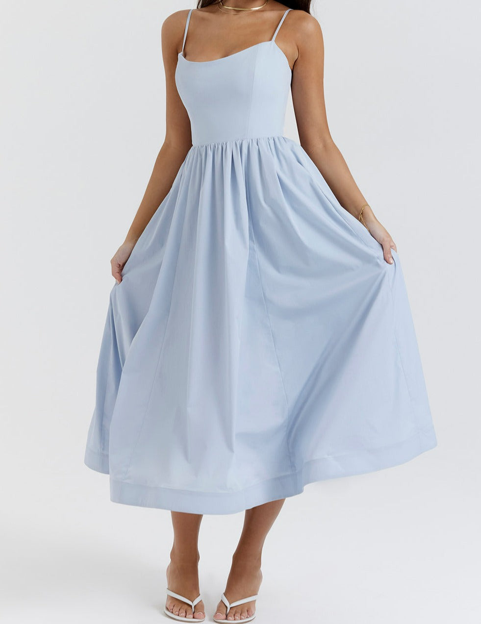Drune | Elegantes Midikleid Look
