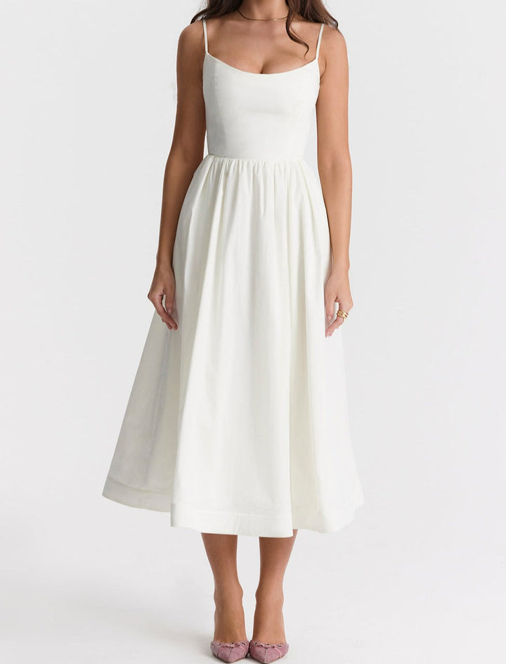 Drune | Elegantes Midikleid Look
