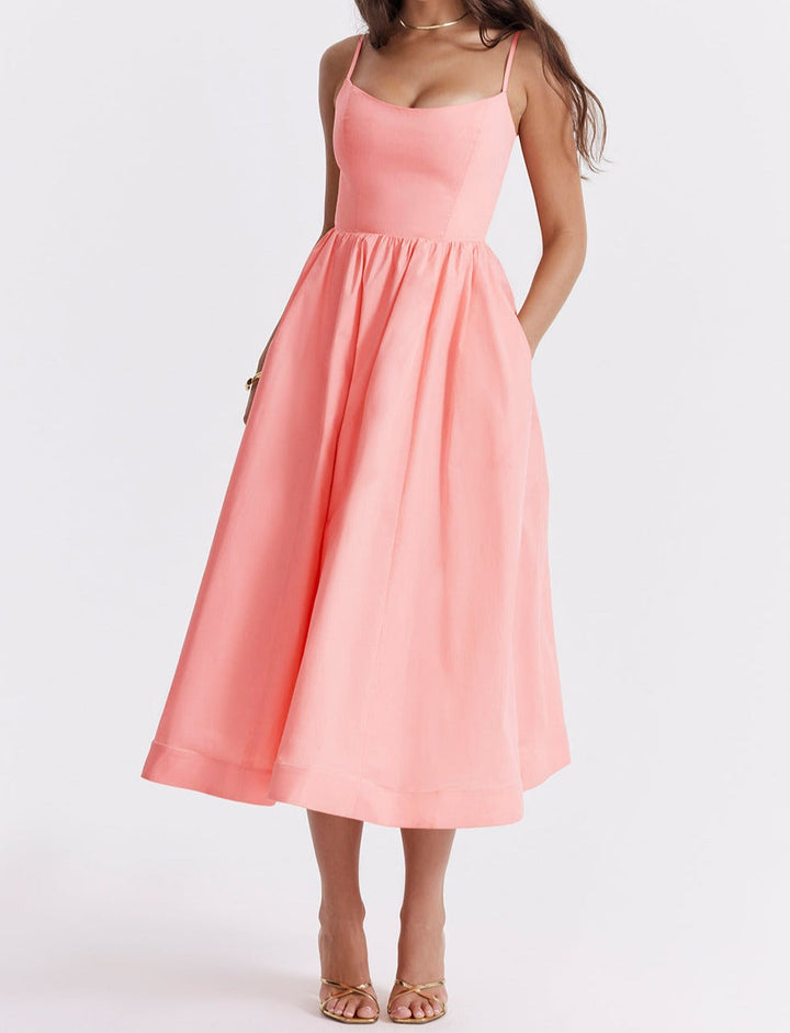 Drune | Elegantes Midikleid Look