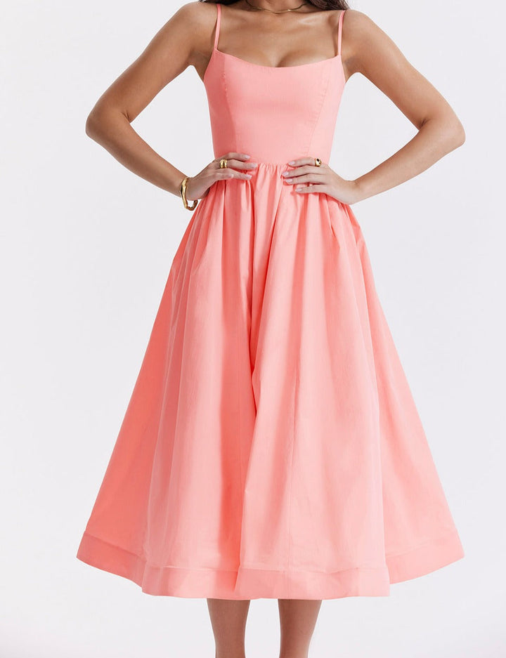Drune | Elegantes Midikleid Look