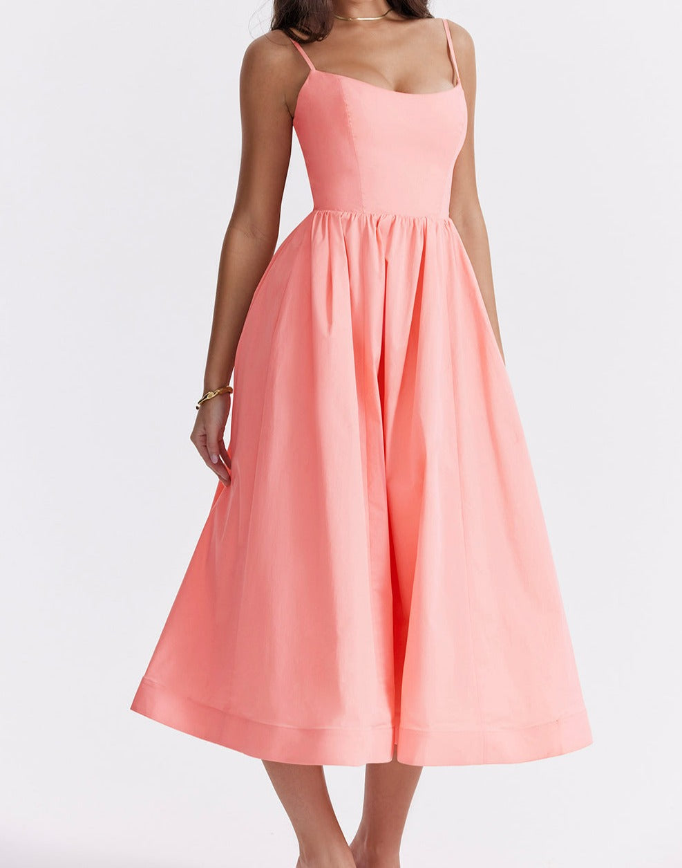 Drune | Elegantes Midikleid Look