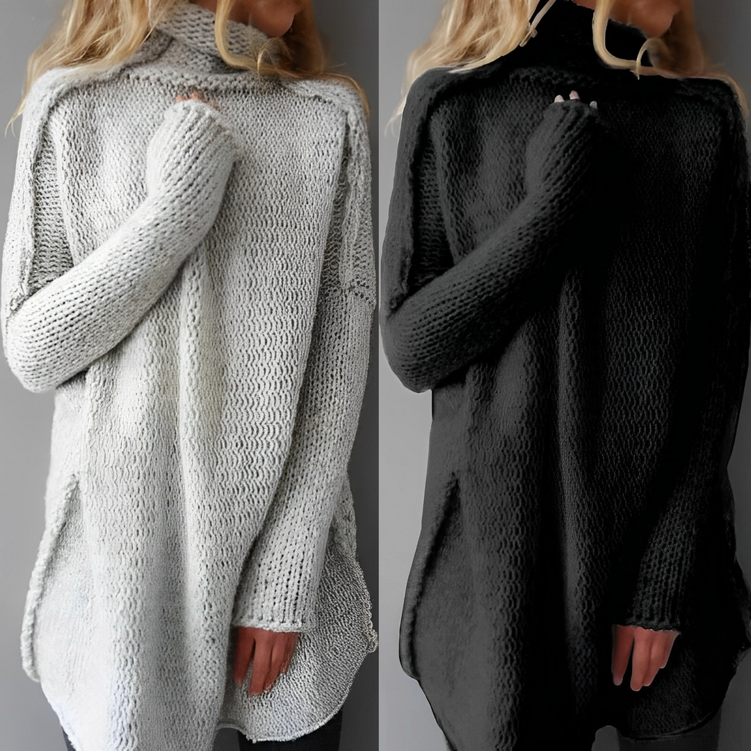 Drune | Langer Strickpullover