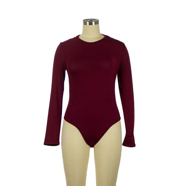 Drune | Langarm Slim Fit Bodysuit