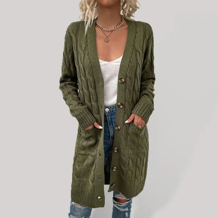 Drune | Twist Frauen Strickjacke Pullover
