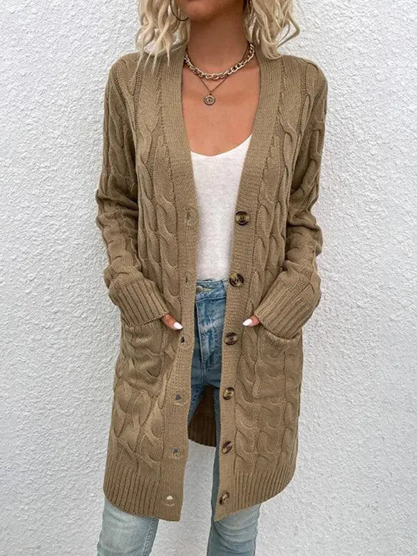 Drune | Twist Frauen Strickjacke Pullover