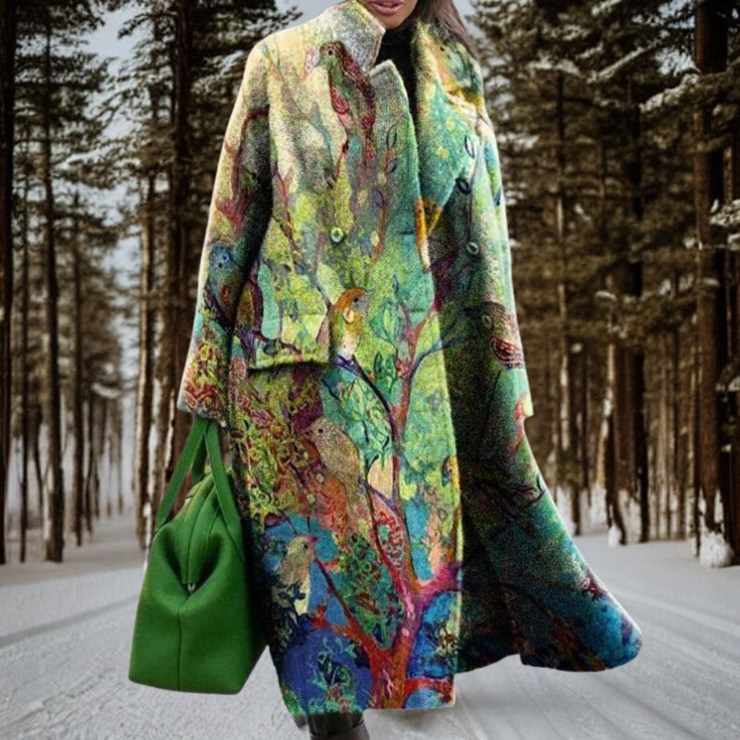 Drune | Langer warmer Damen Wintermantel