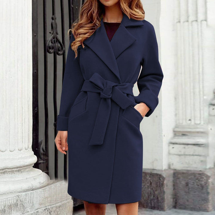 Drune | Langer Damen Trenchcoat Winterjacke