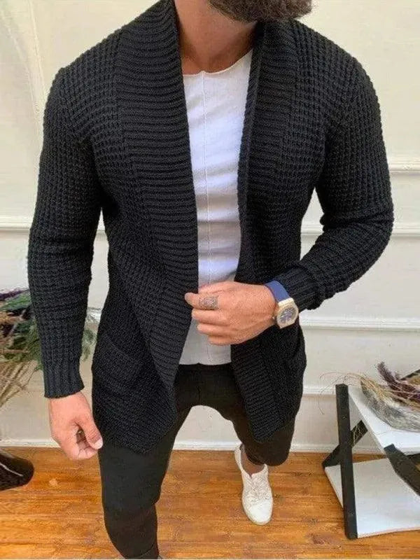 Drune | Lässiger, Lockerer Strickpullover für Männer