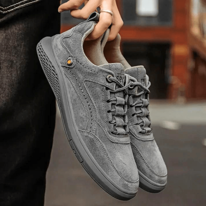 Drune | Herren Sneakers Italienische Wildleder Sneakers Lässig Und Komfortabel