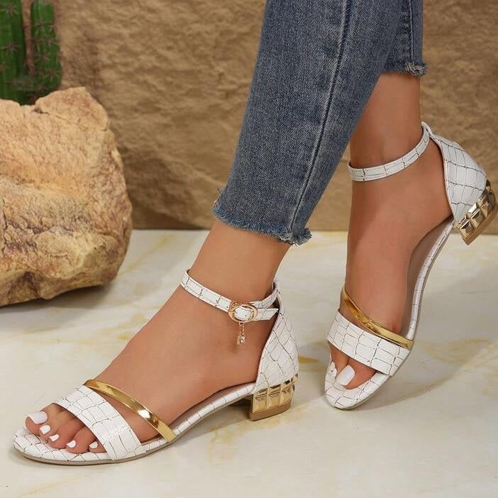 Drune | Damen Sandalen Orthopädische Sommer Sandalen Mit Komfortfußbett