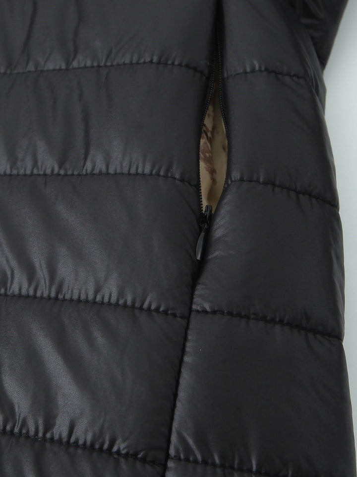 Drune | Gefütterte Damen Kapuzenjacke in einfarbigem Design