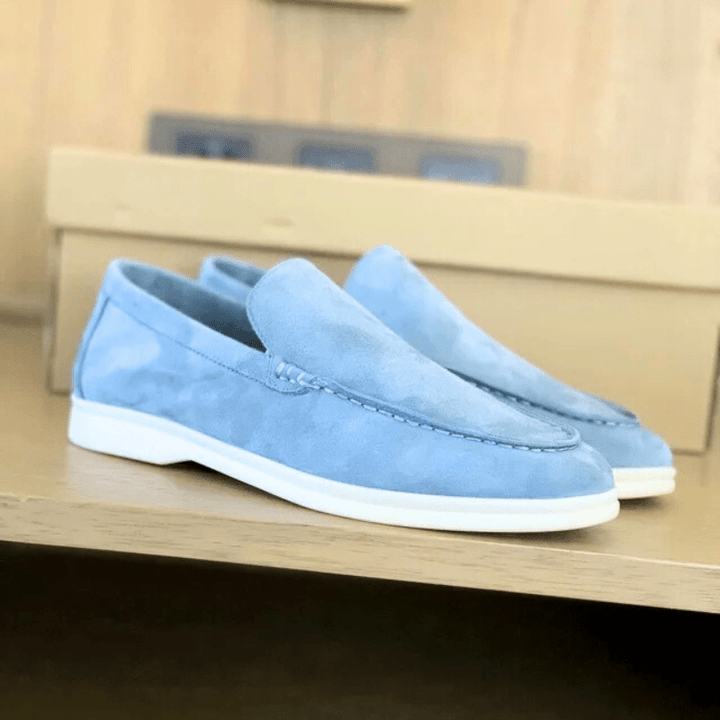 Herren Schuhe Wildleder Slipper Elegant & Klassisches Design