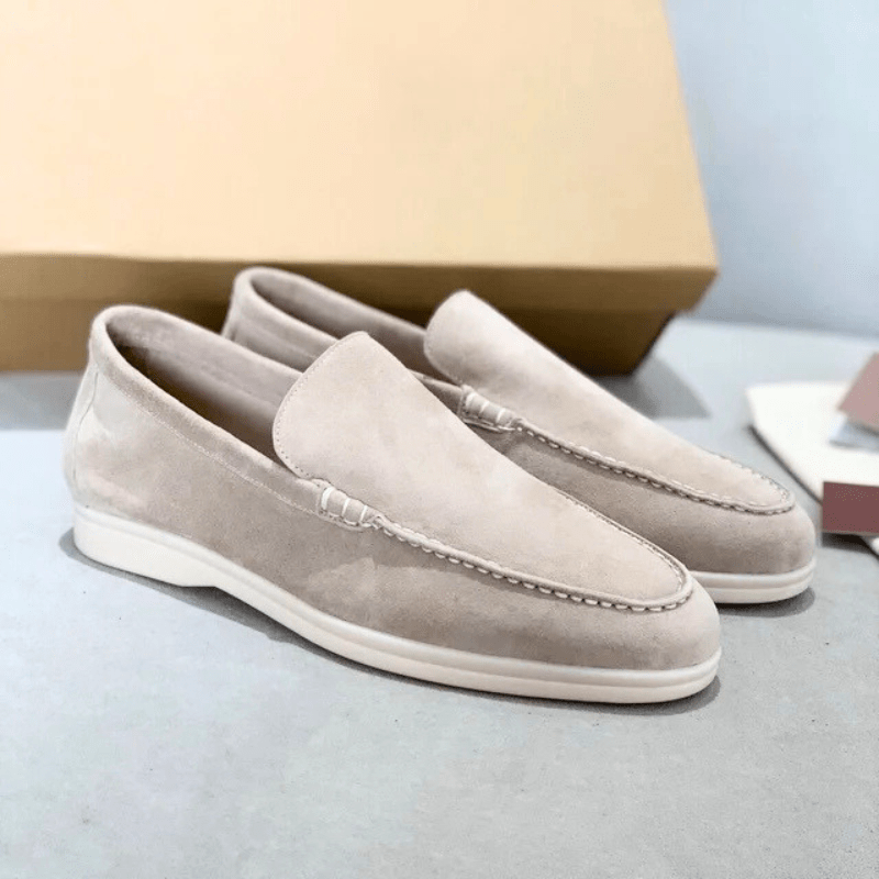 Herren Schuhe Wildleder Slipper Elegant & Klassisches Design