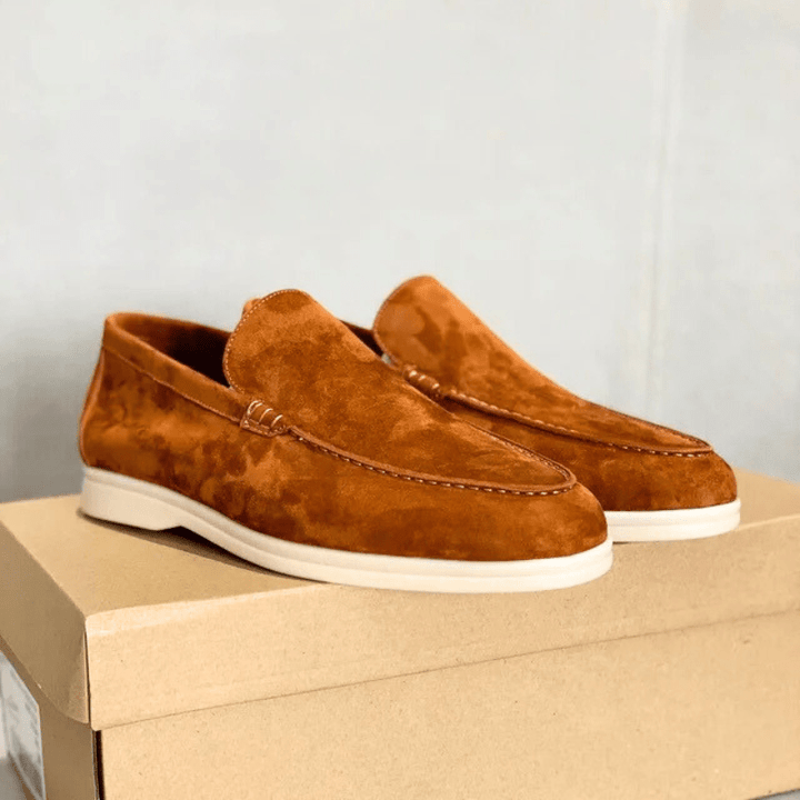 Drune | Herren Schuhe Wildleder Slipper Elegant & Klassisches Design