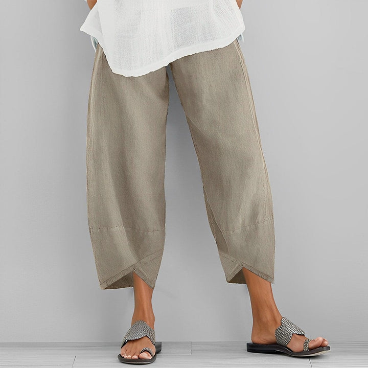 Drune | Lässige Leinenhose Für Damen
