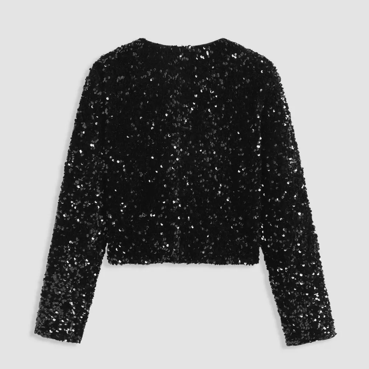 Drune | Paillettenschleife Blazer
