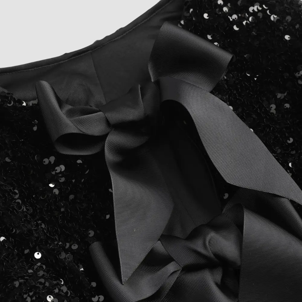 Drune | Paillettenschleife Blazer