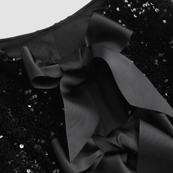 Drune | Paillettenschleife Blazer